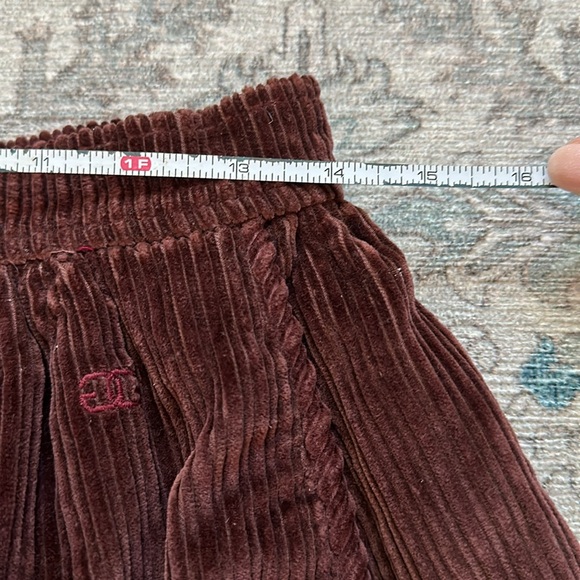 Vintage Givenchy Sport Brown Cord Corduroy Skirt Pockets - Picture 6 of 6